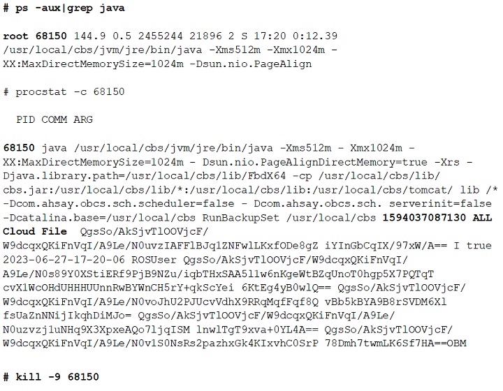 Kill task in FreeBSD