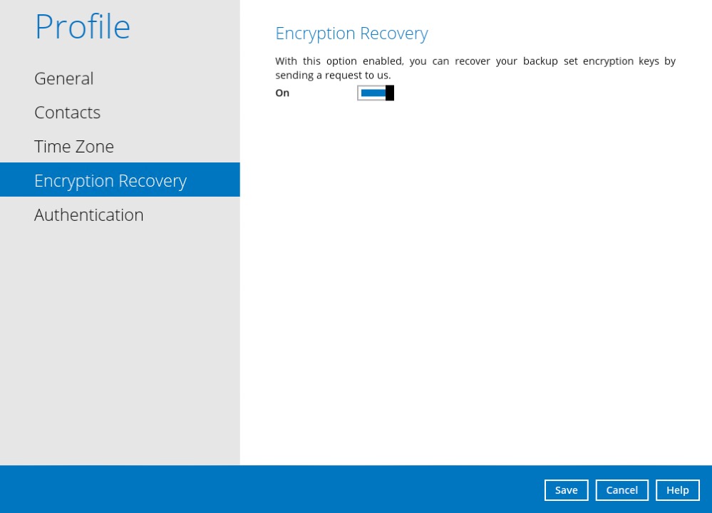 Encryption Recovery