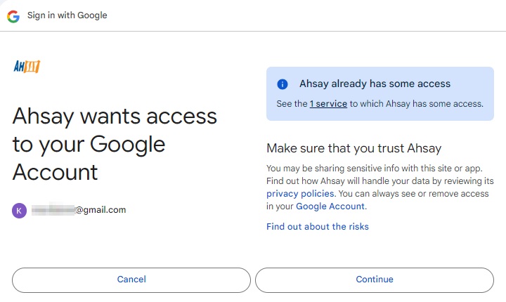 Cloud Storage Permission