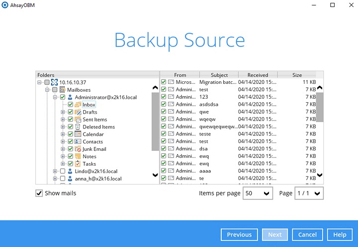 Mail Level Standalone Source