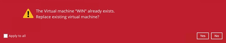 Confirmation Message