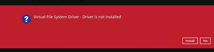 Virtual File System Driver