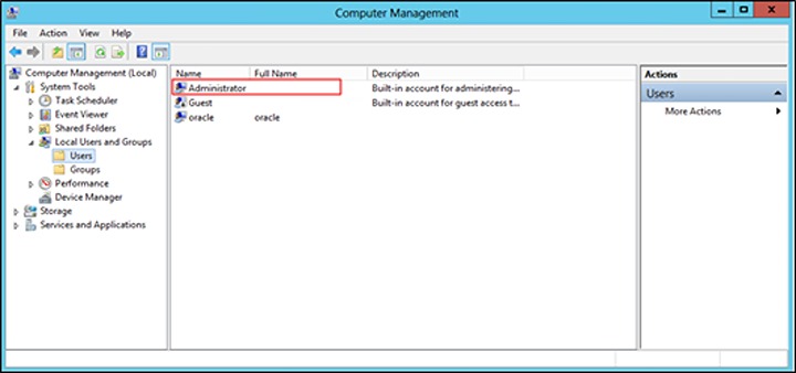 User Account Permission