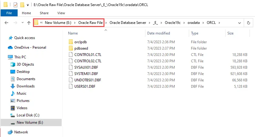 Windows File Explorer