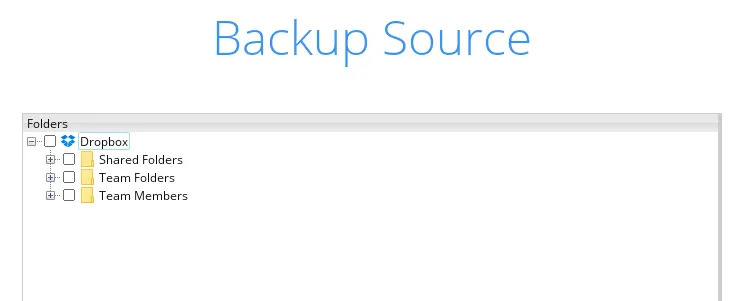 Backup Source