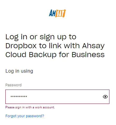 Dropbox Login