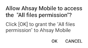 Storage Permission
