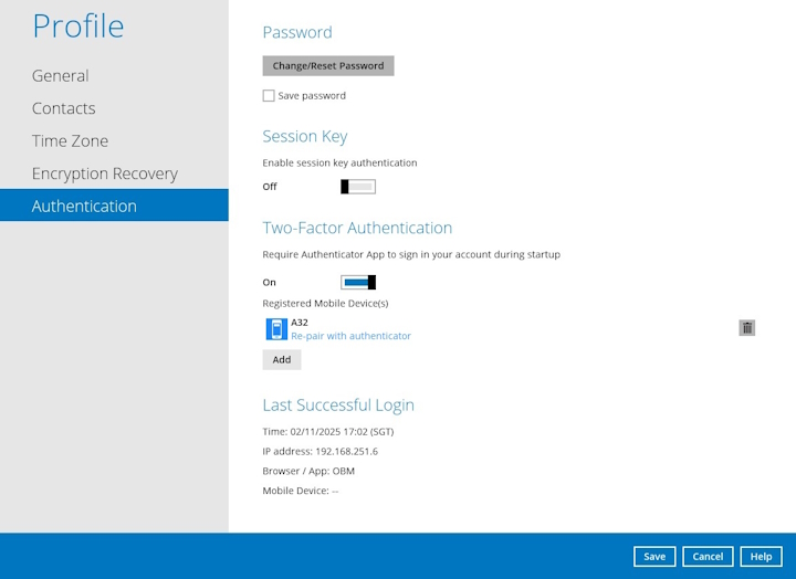 Registered Device Confirmation