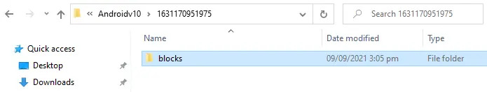 Mobile Backup Destination