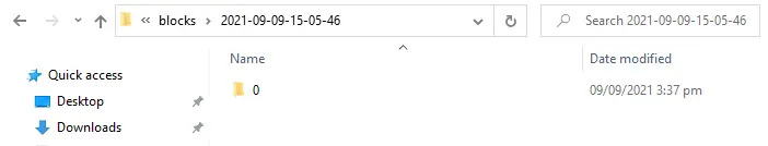 Mobile Backup Destination