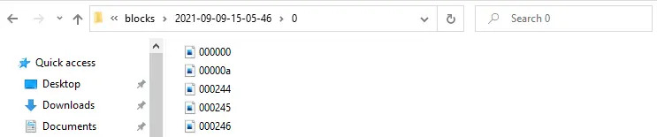 Mobile Backup Destination