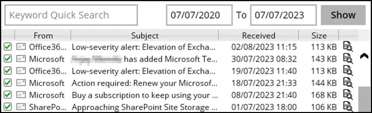 Keyword Quick Search