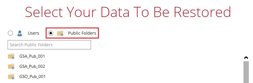 Restore Public Folder