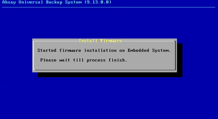 Install Firmware