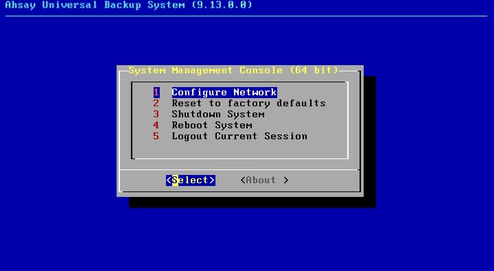 Network Settings Configuration