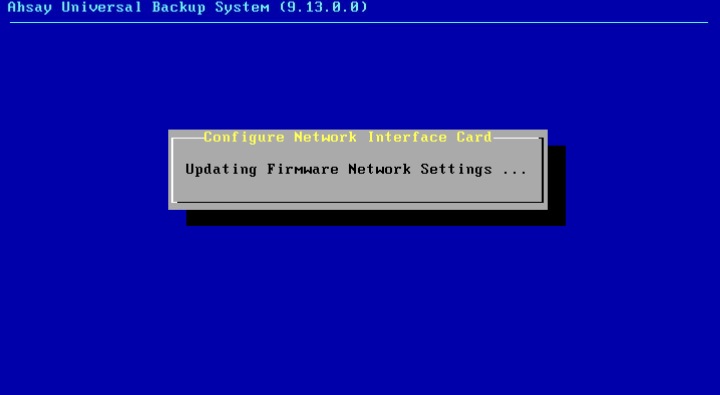 Network Settings Configuration