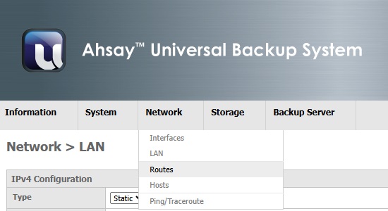 AhsayUBS WebAdmin