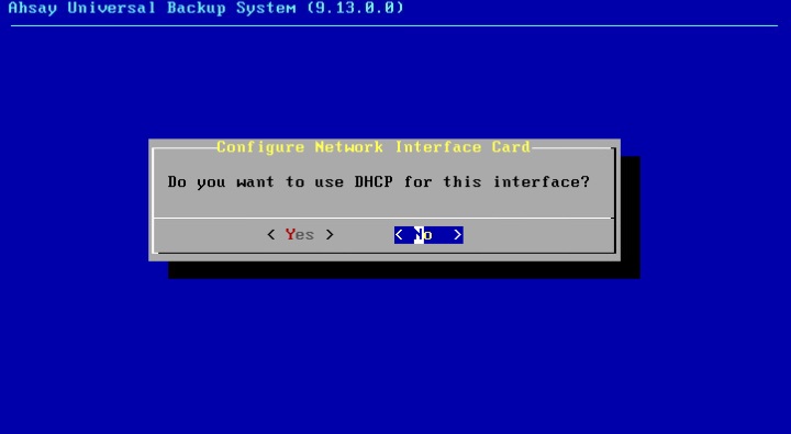AhsayUBS System Management Console