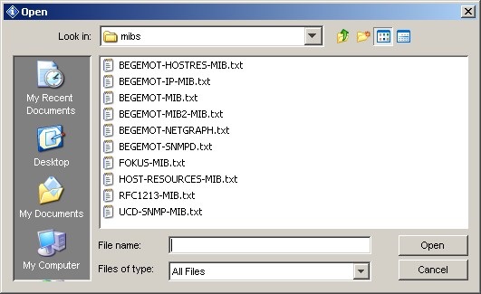 MIB Definition Files