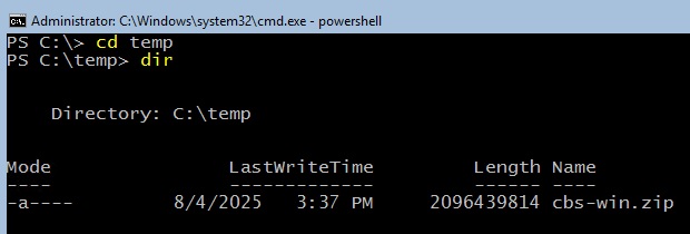 Verify downloaded installer