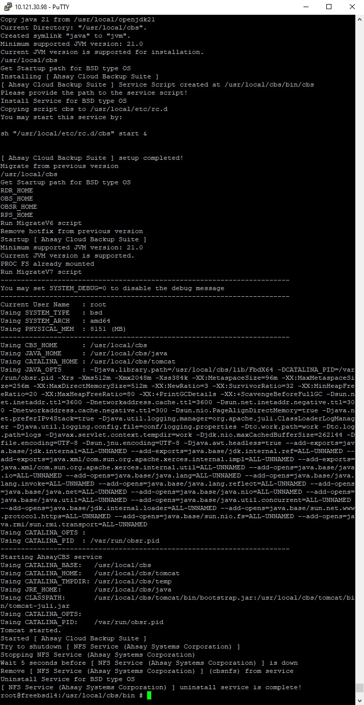 FreeBSD Installation