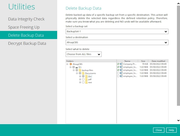 Choose From All Files