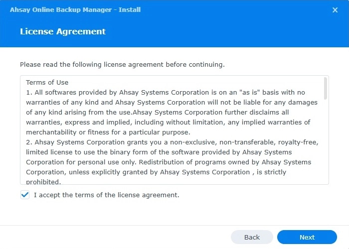 License Agreement