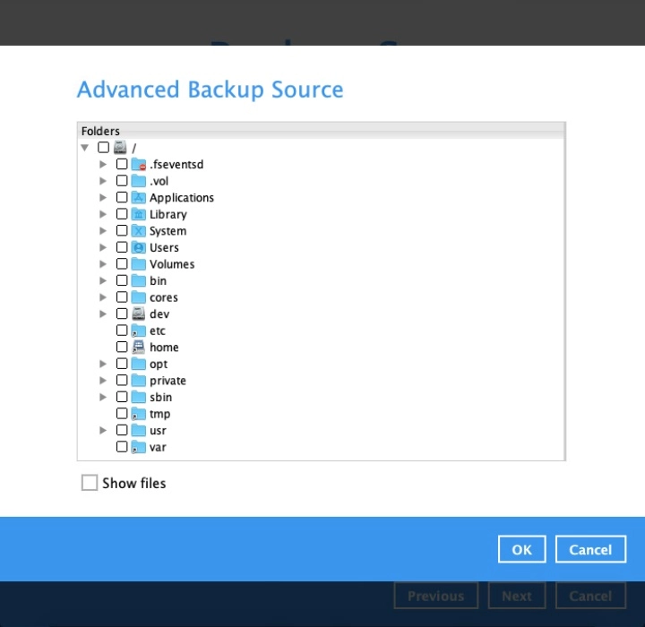 Advanced Backup Source for macOS