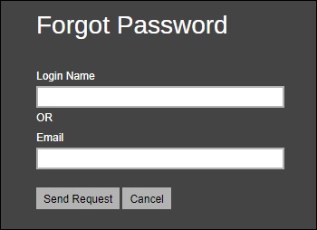 Forgot Password